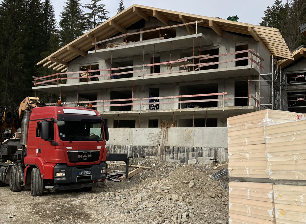 Chantier de maçonnerie